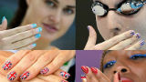 DIY: Olympic Nail Art