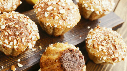 Snel en simpel recept voor herfstachtige speculaasmuffins