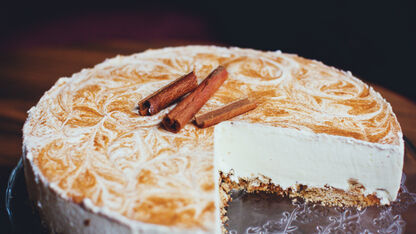 Zo maak je deze hemelse salted caramel cheesecake 