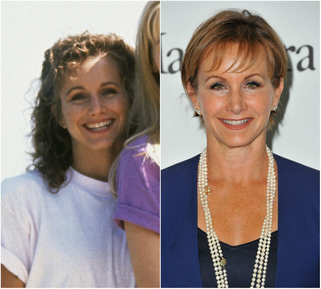 Gabrielle Carteris, toen en nu