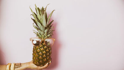 DIY: maak een kerstboom van een ananas 