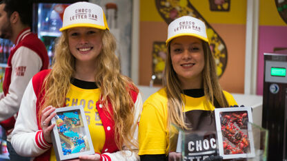 Hoe leuk?! Zelf chocoladeletters maken bij Jamin 