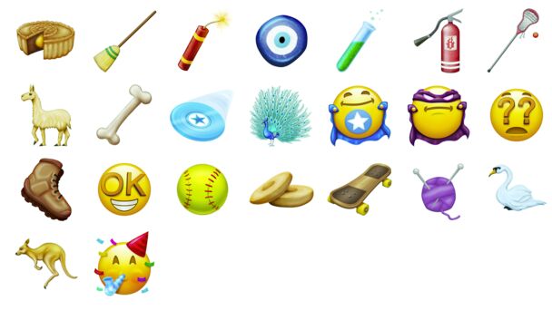 nieuwe emojis 2018