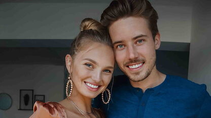 'Topmodel Romee Strijd in geheim getrouwd met liefje Laurens'