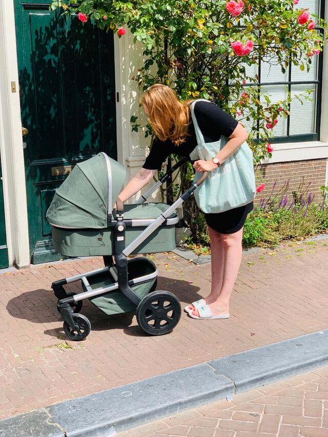 Kinderwagen voor lange mensen