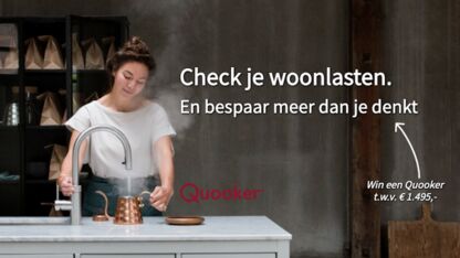 WINACTIE: Maak kans op een Quooker t.w.v. € 1.495!