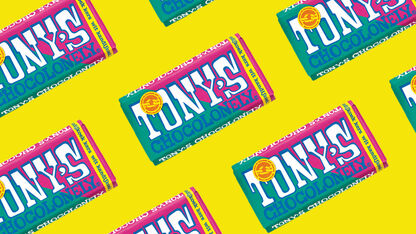 YUM! Er is weer een nieuwe Tony's Chocolonely estafettereep