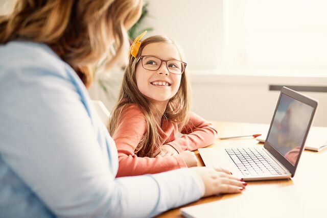 thuiswerken kinderen