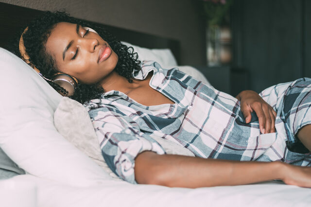 Slapen vrouw podcast Istock