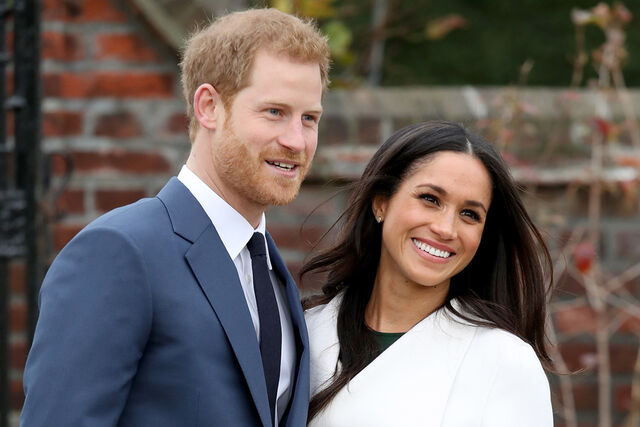 Kerstkaart Harry en Meghan