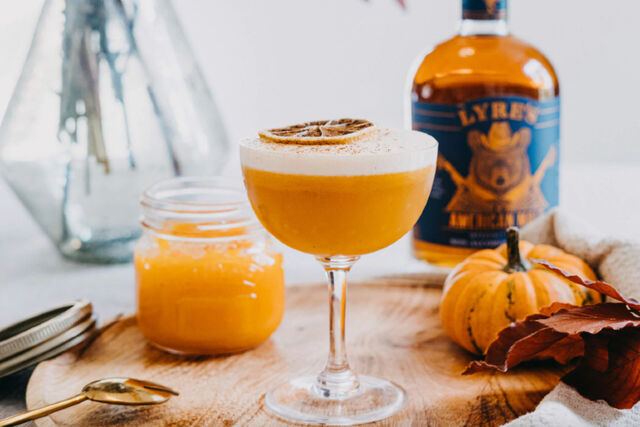 Lyres mocktail pumpkin