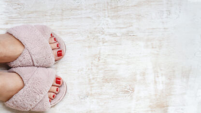 Deze zachte slippers zijn een must have in de lente