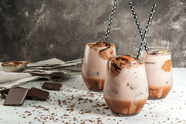 Nutella iced latte