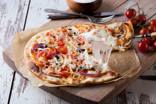 Pizza uit de airfryer