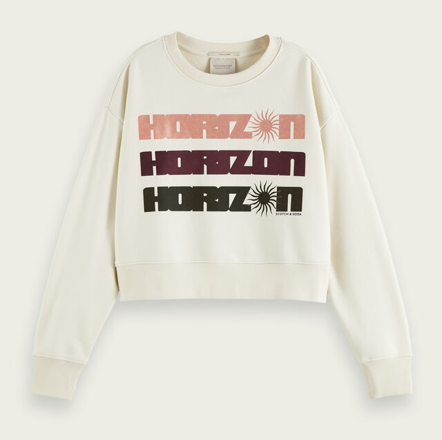 winter sale off-white cropped sweater scotch &amp; soda