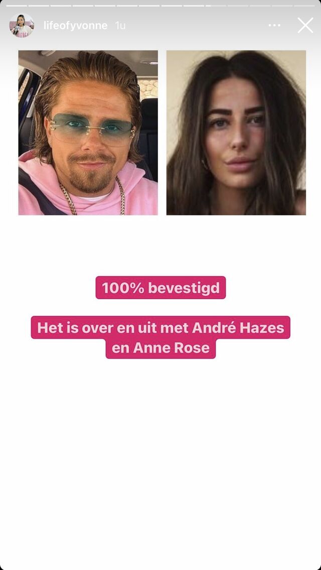 andré hazes anne rose zonneveld uit elkaar yvonne coldeweijer