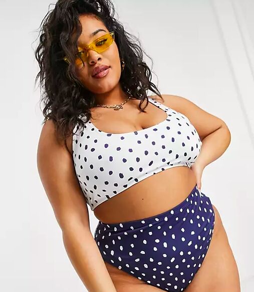 bikini plussize, bikini stippen, bikini kopen