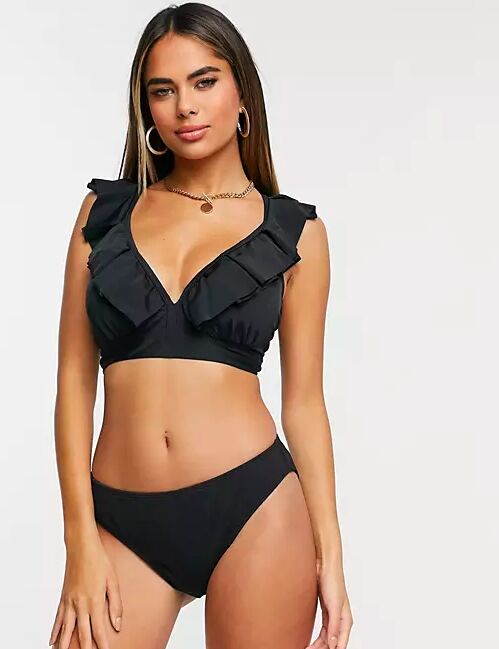 bikini zwart, zwarte bikini, bikini dames