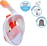 X10 Full Face Mask - Snorkelmasker - Kinderen - Oranje - XS | bol.com