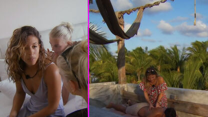 Ah oh! Ramon flirt er flink op los in Temptation Island: Love or Leave: "zat al te denken aan een happy ending"