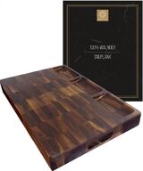 Merah Snijplank hout met opvangbak – 100% Walnoot – Borrelplank – Tapasplank –... | bol.com