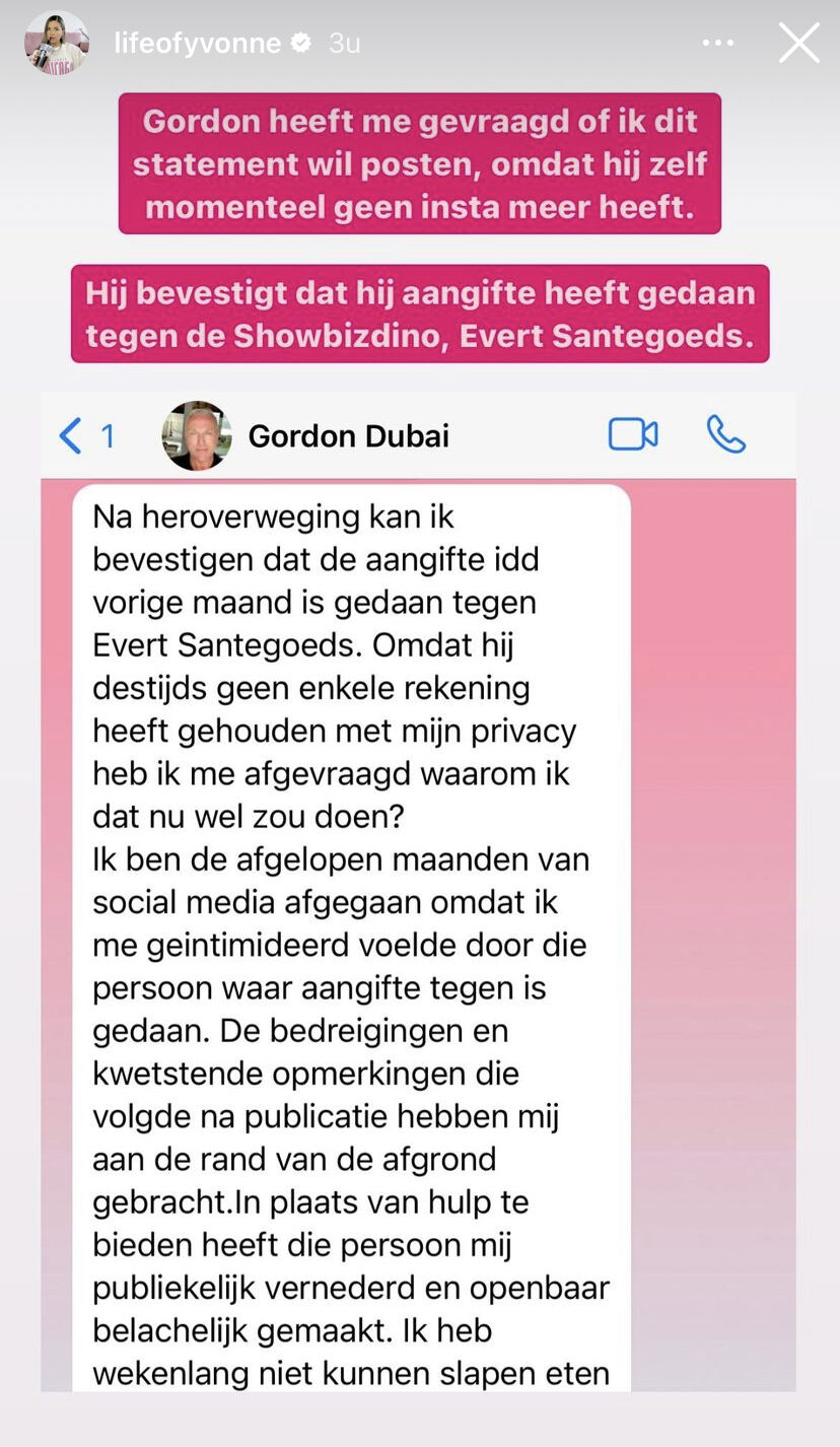 gordon aangifte evert santegoeds yvonne coldeweijer