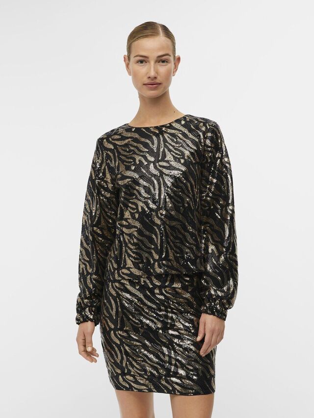 Object Collectors Item SEQUIN BLOUSE, Black, highres - 23043906_Black_1095668_003.jpg