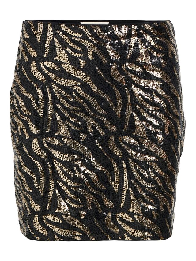 Object Collectors Item SEQUIN MINI SKIRT, Black, highres - 23043772_Black_1091737_001.jpg