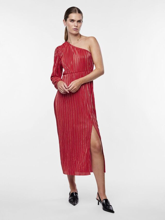 Y.A.S YASODA MIDI JURK, Fiery Red, highres - 26031761_FieryRed_1079304_003.jpg