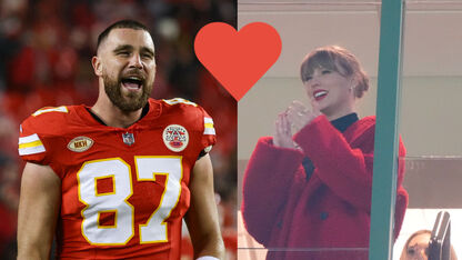 Taylor Swift voor het eerst openlijk over relatie met Travis Kelce: "we zijn trots op elkaar"