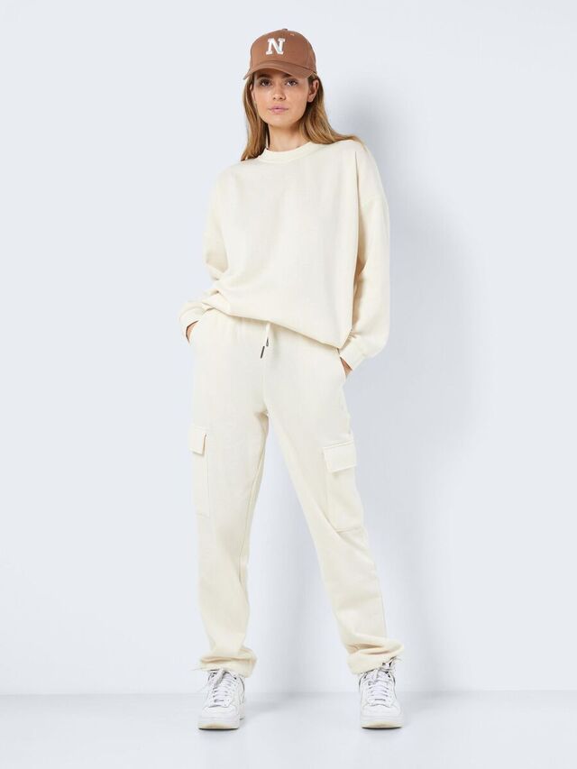 Noisy May CARGO SWEATPANTS, Pearled Ivory, highres - 27026159_PearledIvory_007.jpg