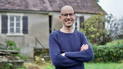 B&B Vol Liefde-Arno en Walter genieten samen van Franse gezelligheid: 'Feestje!'