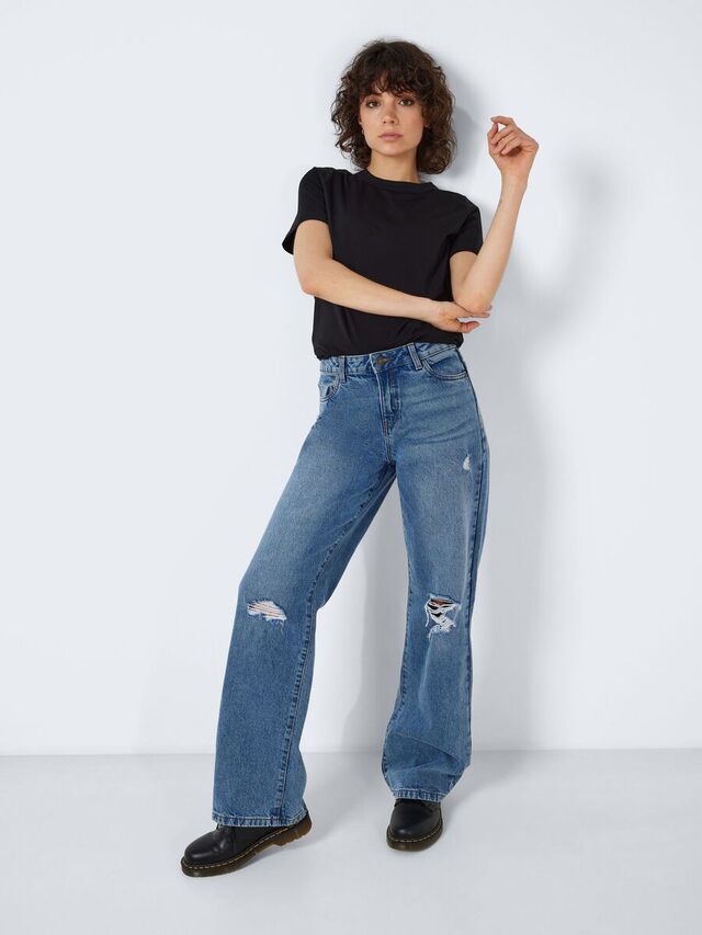 Noisy May NMAMANDA WIDE LEG JEANS, Light Blue Denim, highres - 27018105_LightBlueDenim_007.jpg