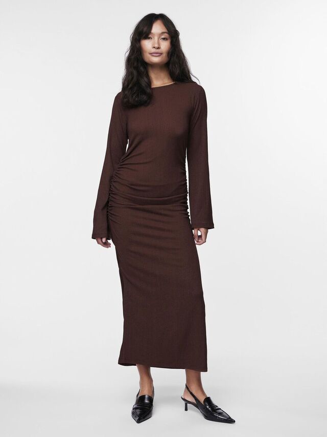 Y.A.S YASSOPHIE MAXI JURK, Chicory Coffee, highres - 26034745_ChicoryCoffee_003.jpg