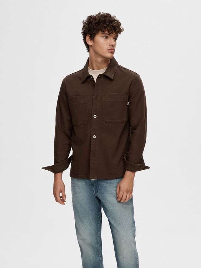 Selected LANGE MOUWEN OVERSHIRT, Demitasse, highres - 16092211_Demitasse_003.jpg