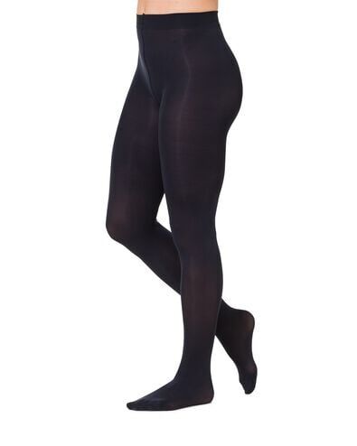 temp tech panty 60denier donkerblauw donkerblauw - 1000001114 - HEMA