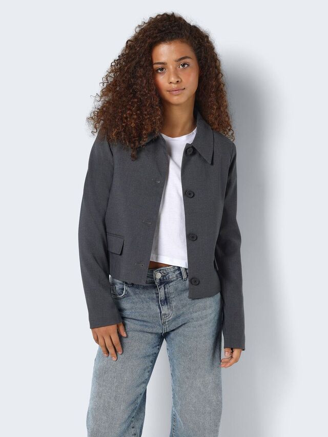 Noisy May BLAZER JAS, Dark Grey Melange, highres - 27028271_DarkGreyMelange_007.jpg