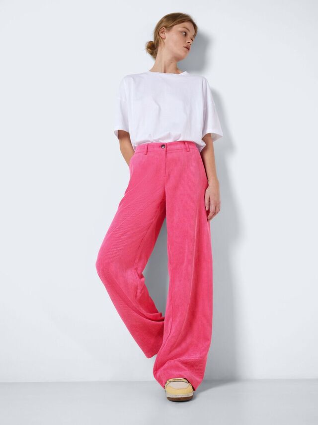 Noisy May LOW-WAIST CORDUROY BROEK, Pink Yarrow, highres - 27023602_PinkYarrow_007.jpg