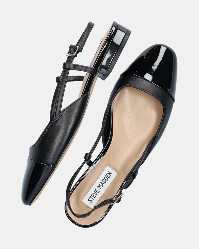 Steve Madden Belinda - Ballerinas &amp; instappers - Zwart