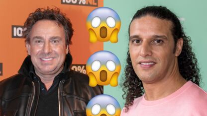 Deze bizarre foto duikt op van Marco Borsato en Ali B achter de schermen bij The Voice of Holland