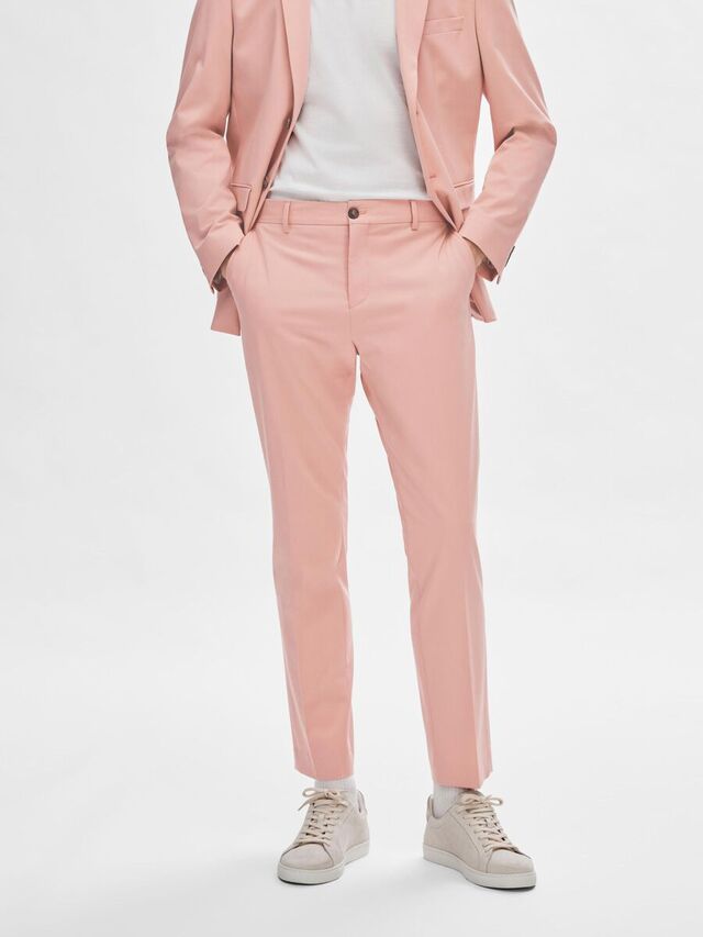 Selected SLIM FIT PANTALON, Misty Rose, highres - 16088564_MistyRose_003.jpg