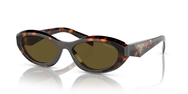 Prada PR 26ZS Sage/Honey Tortoise / Donkerbruin / Effen kleur image 1