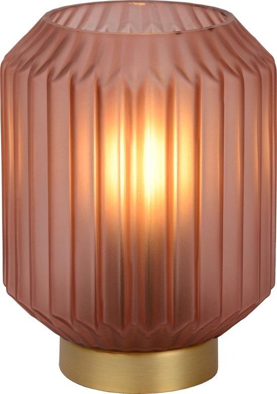 Lucide SUENO - Table lamp - Ø 13 cm - 1xE14 - Pink - €22.95