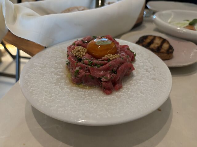 de beef carpaccio met een eigen unieke twist