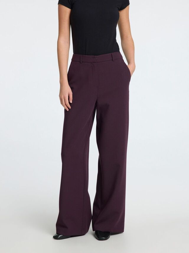 Selected OVERSIZED WIDE LEG BROEK, Plum Perfect, highres - 16094930_PlumPerfect_1127482_003.jpg