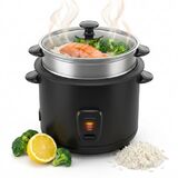 Vivid Green Rijstkoker met Stoommand 1.5L